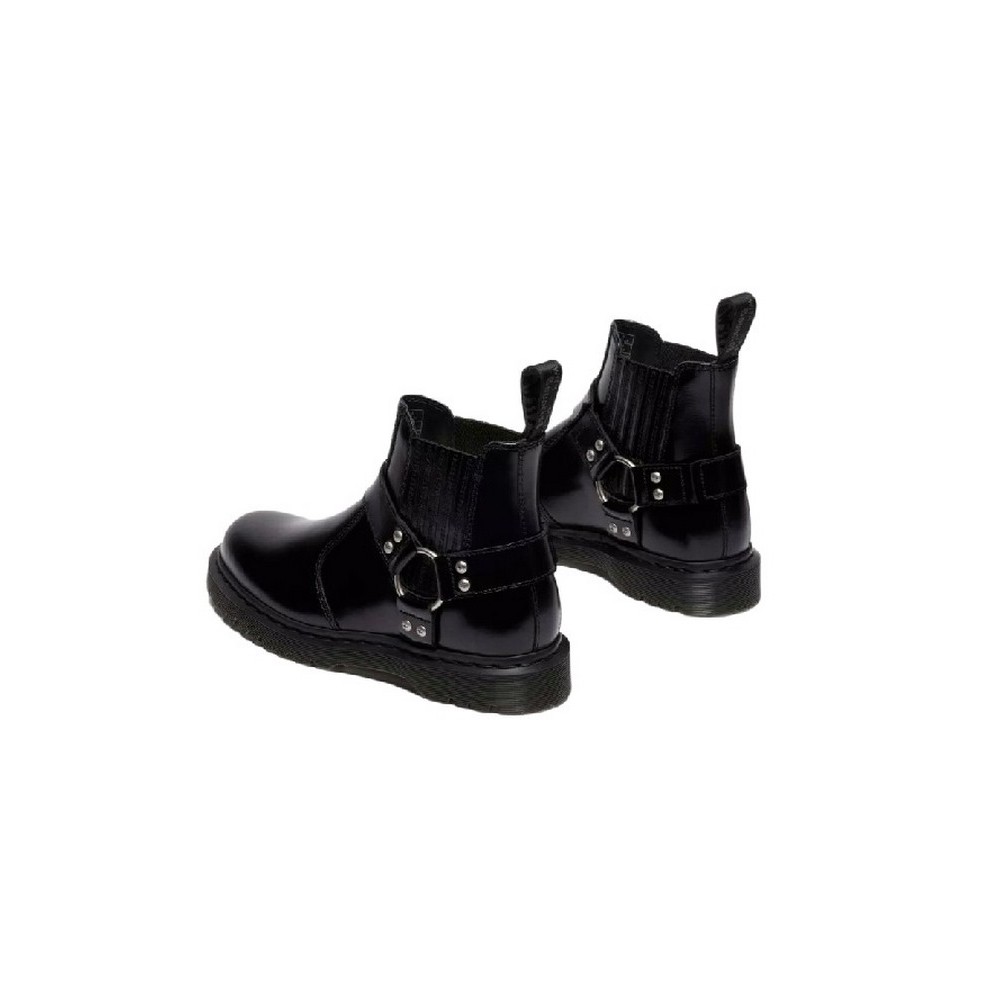 DR.MARTENS 2976 HARNESS ANALINE 41387001 ΜΠΟΤΑΚΙ KONTO ΑΝΔΡΙΚΟ BLACK