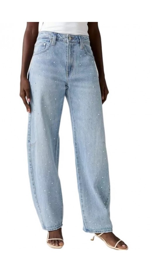 LEVIS® BAGGY DAD BARREL MED INDIGO-WORN IN ΠΑΝΤΕΛΟΝΙ ΓΥΝΑΙΚΕΙΟ INDIGO