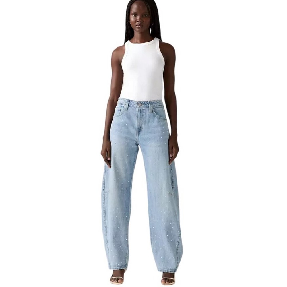 LEVIS® BAGGY DAD BARREL MED INDIGO-WORN IN ΠΑΝΤΕΛΟΝΙ ΓΥΝΑΙΚΕΙΟ INDIGO