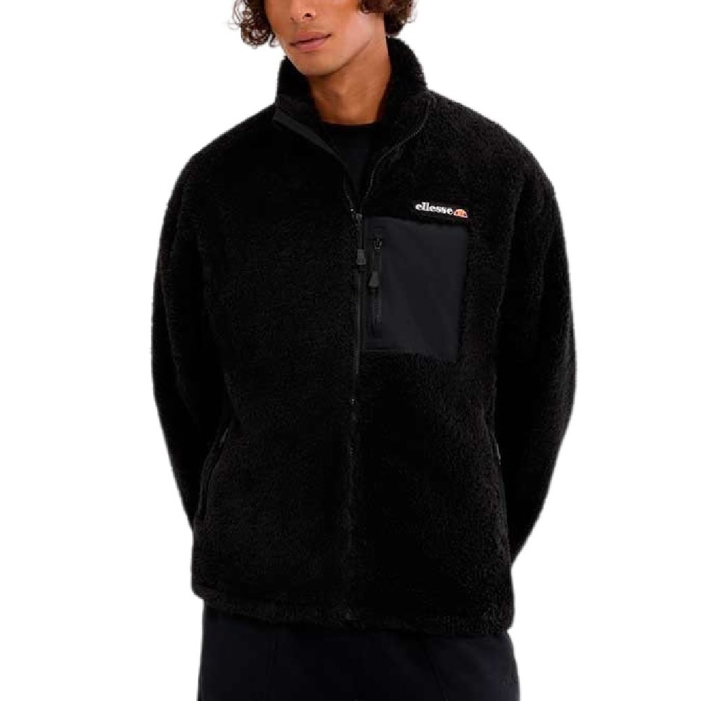 ELLESSE ADDITIONS CERVACOL SHERPA FLEECE ΜΠΟΥΦΑΝ ΑΝΔΡΙΚΟ BLACK