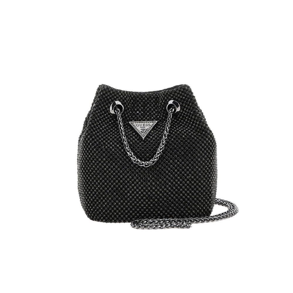 GUESS LUA POUCH ΤΣΑΝΤΑ ΓΥΝΑΙΚΕΙΑ BLACK