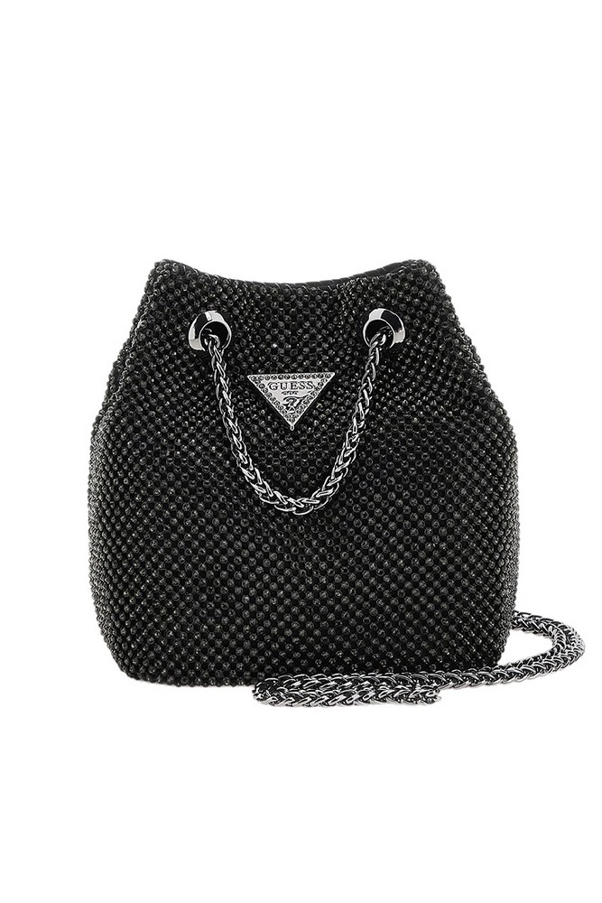 GUESS LUA POUCH ΤΣΑΝΤΑ ΓΥΝΑΙΚΕΙΑ BLACK