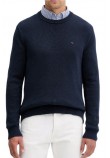 TOMMY JEANS SLIM ESS SWEATER EXT ΜΠΛΟΥΖΑ ΠΛΕΚΤΗ ΑΝΔΡΙΚΗ DARK NAVY