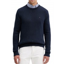 TOMMY JEANS SLIM ESS SWEATER EXT ΜΠΛΟΥΖΑ ΠΛΕΚΤΗ ΑΝΔΡΙΚΗ DARK NAVY