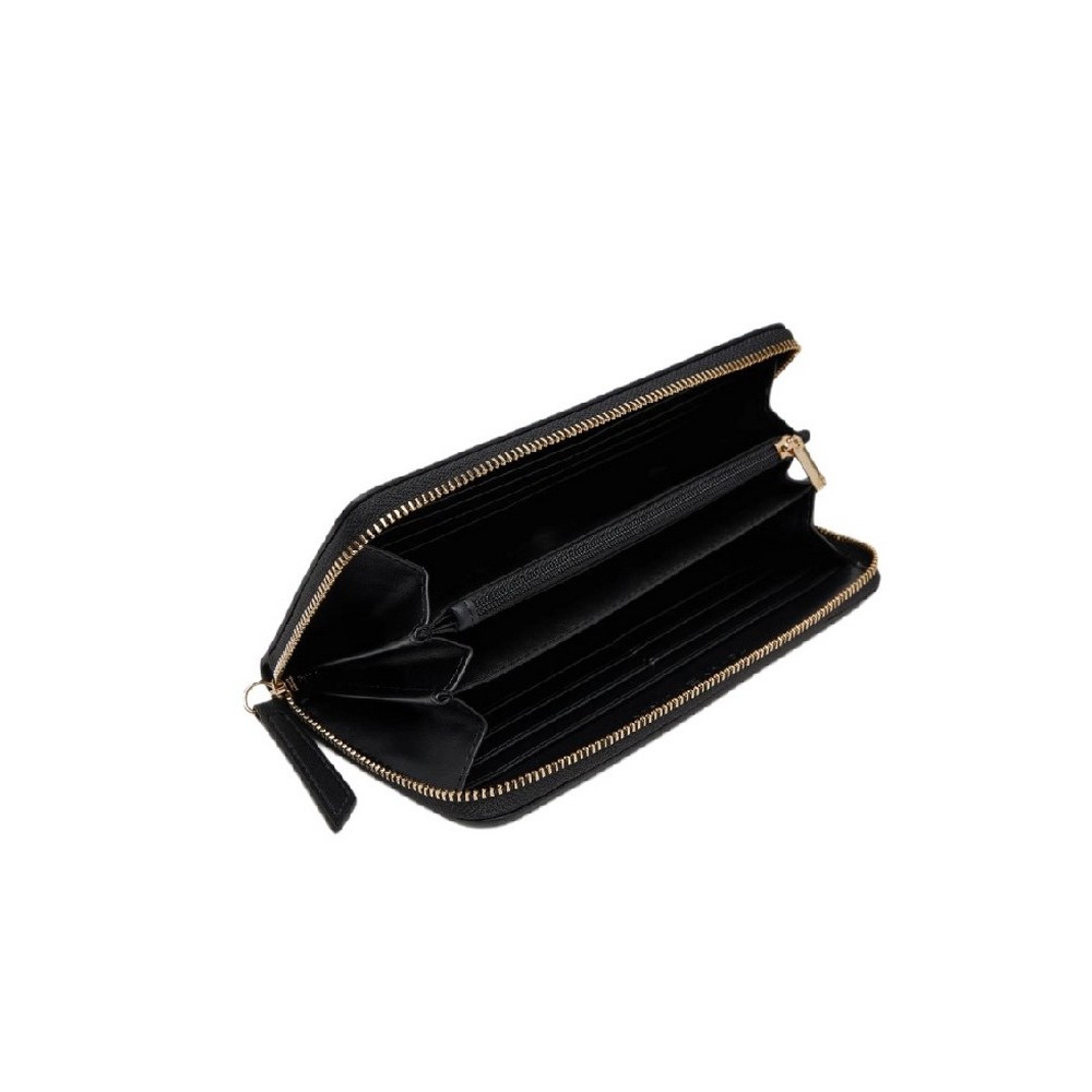 TOMMY HILFIGER LOGOTAPE LRG ZA ΠΟΡΤΟΦΟΛΙ ΓΥΝΑΙΚΕΙΟ BLACK