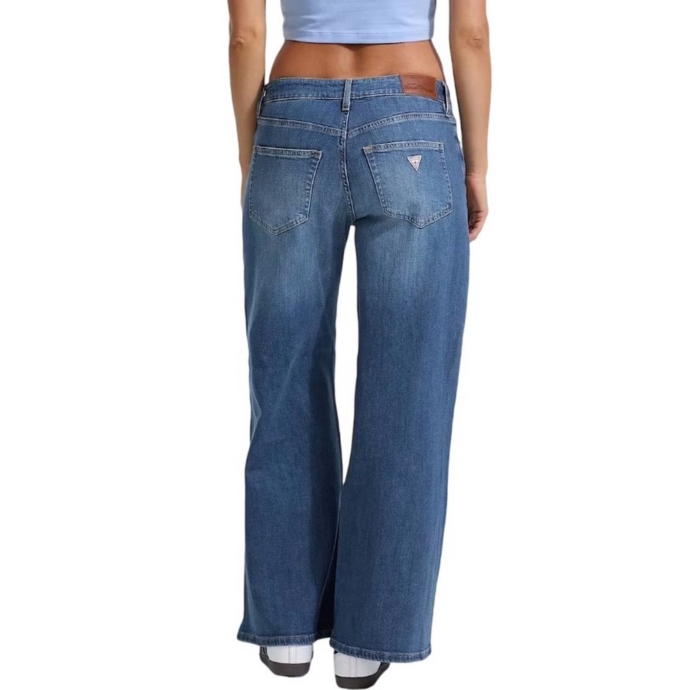 GUESS JEANS G13 LOW RISE EXTRA WIDE ΠΑΝΤΕΛΟΝΙ ΓΥΝΑΙΚΕΙΟ BLUΕ DENIM
