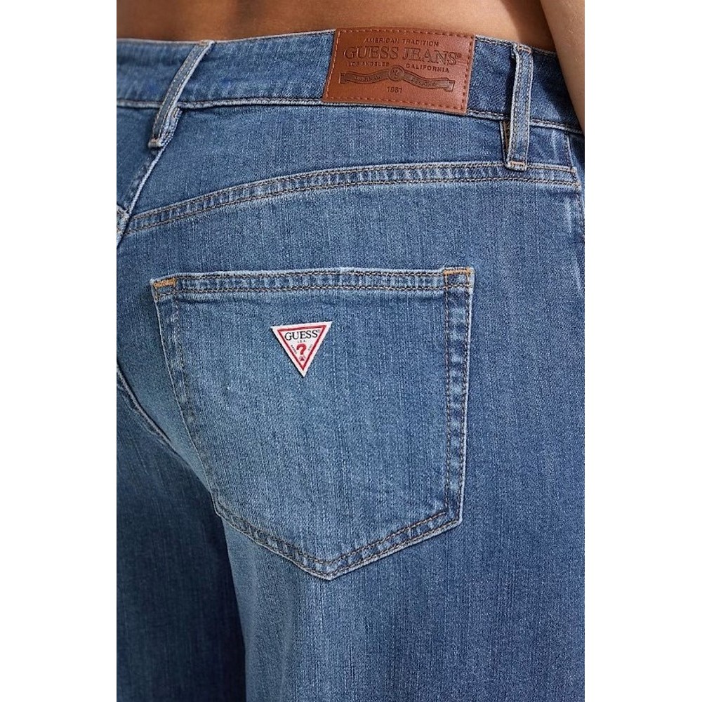 GUESS JEANS G13 LOW RISE EXTRA WIDE ΠΑΝΤΕΛΟΝΙ ΓΥΝΑΙΚΕΙΟ BLUΕ DENIM