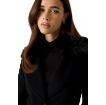 GUESS NEW PATRICE BELTED COAT ΠΑΛΤΟ ΓΥΝΑΙΚΕΙΟ BLACK