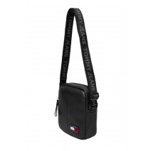 TOMMY JEANS ESS DAILY PU REPORTER ΤΣΑΝΤΑ ΑΝΔΡΙΚΗ BLACK