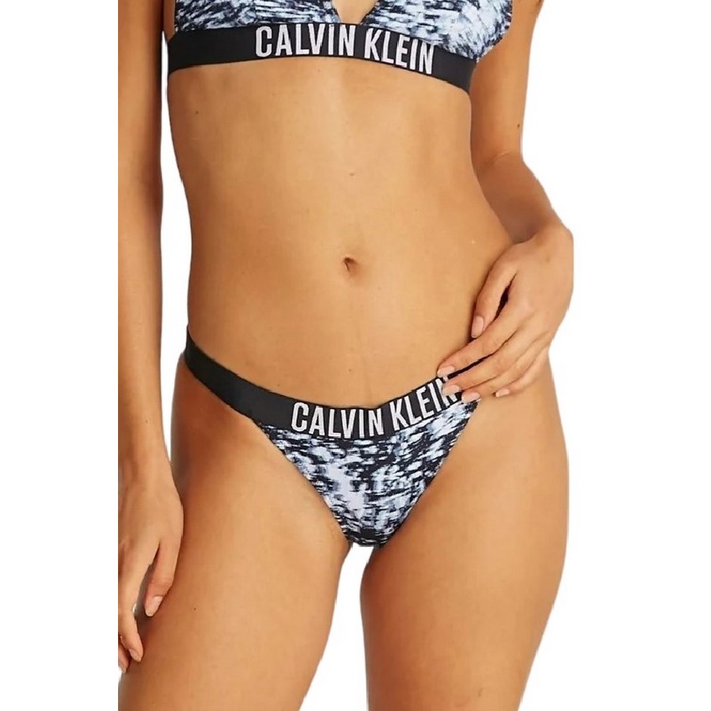 CALVIN KLEIN JEANS BRAZILIAN ΜΑΓΙΟ ΓΥΝΑΙΚΕΙΟ BLACK/WHITE