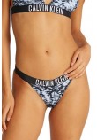 CALVIN KLEIN JEANS BRAZILIAN ΜΑΓΙΟ ΓΥΝΑΙΚΕΙΟ BLACK/WHITE