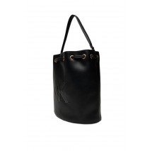 CALVIN KLEIN RAISED CK LARGE BUCKET BAG ΤΣΑΝΤΑ ΓΥΝΑΙΚΕΙΑ BLACK