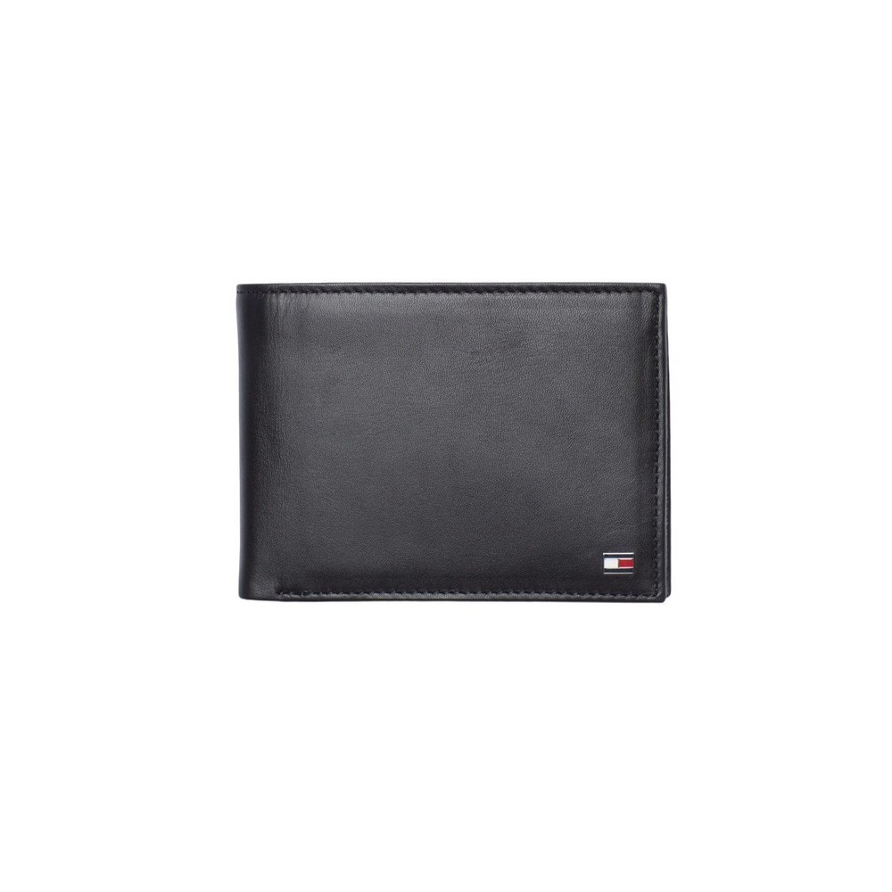 TOMMY HILFIGER ETON TRIFOLD ΠΟΡΤΟΦΟΛΙ ΑΝΔΡΙΚΟ BLACK