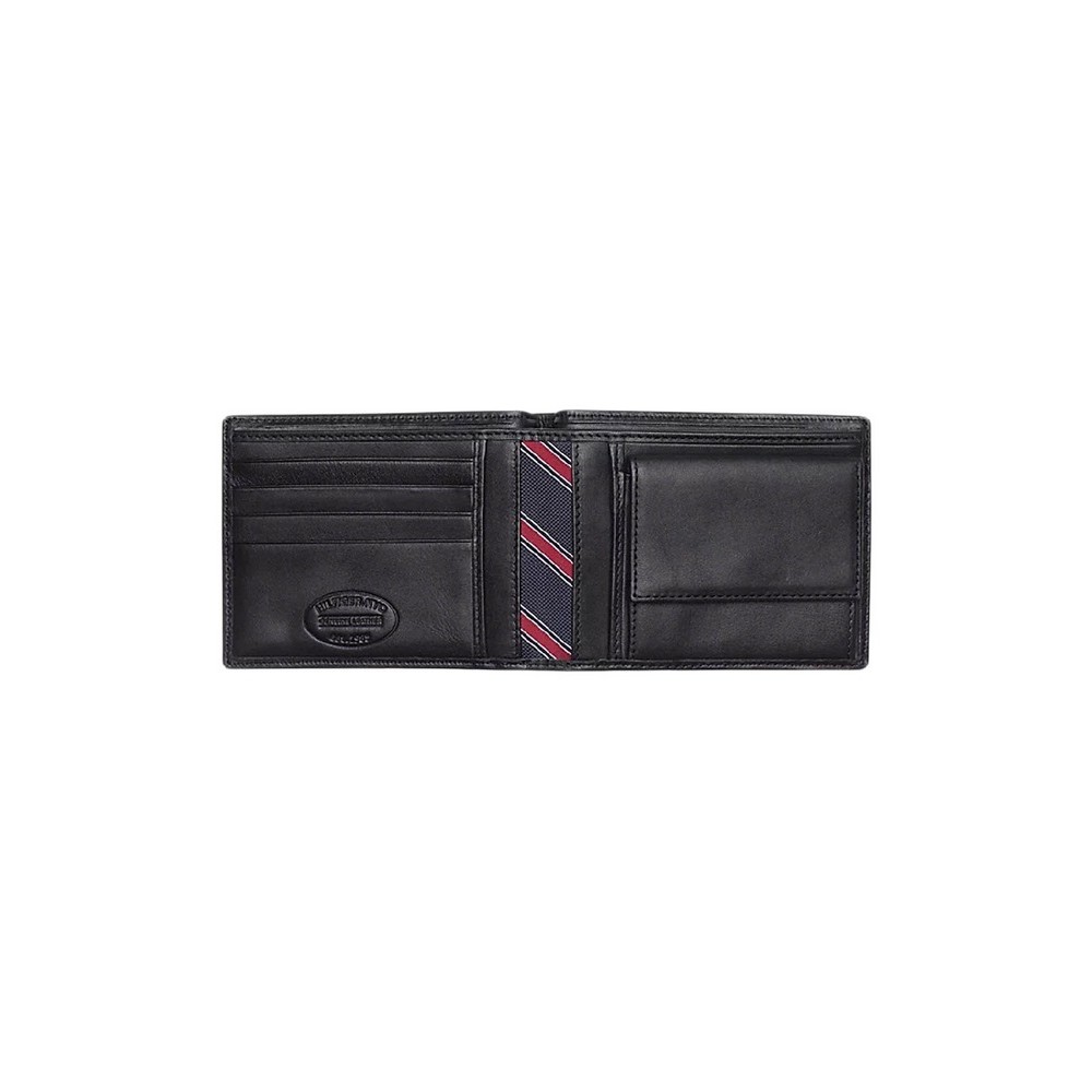 TOMMY HILFIGER ETON TRIFOLD ΠΟΡΤΟΦΟΛΙ ΑΝΔΡΙΚΟ BLACK
