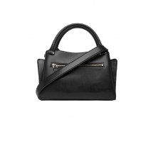 GUESS JANE SMALL SATCHEL ΤΣΑΝΤΑ ΓΥΝΑΙΚΕΙΑ BLACK