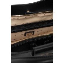 GUESS JANE SMALL SATCHEL ΤΣΑΝΤΑ ΓΥΝΑΙΚΕΙΑ BLACK