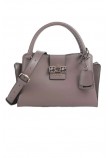GUESS JANE SMALL SATCHEL ΤΣΑΝΤΑ ΓΥΝΑΙΚΕΙΑ TAUPE