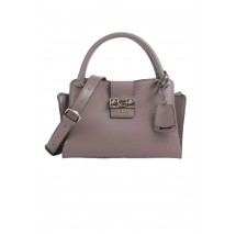 GUESS JANE SMALL SATCHEL ΤΣΑΝΤΑ ΓΥΝΑΙΚΕΙΑ TAUPE