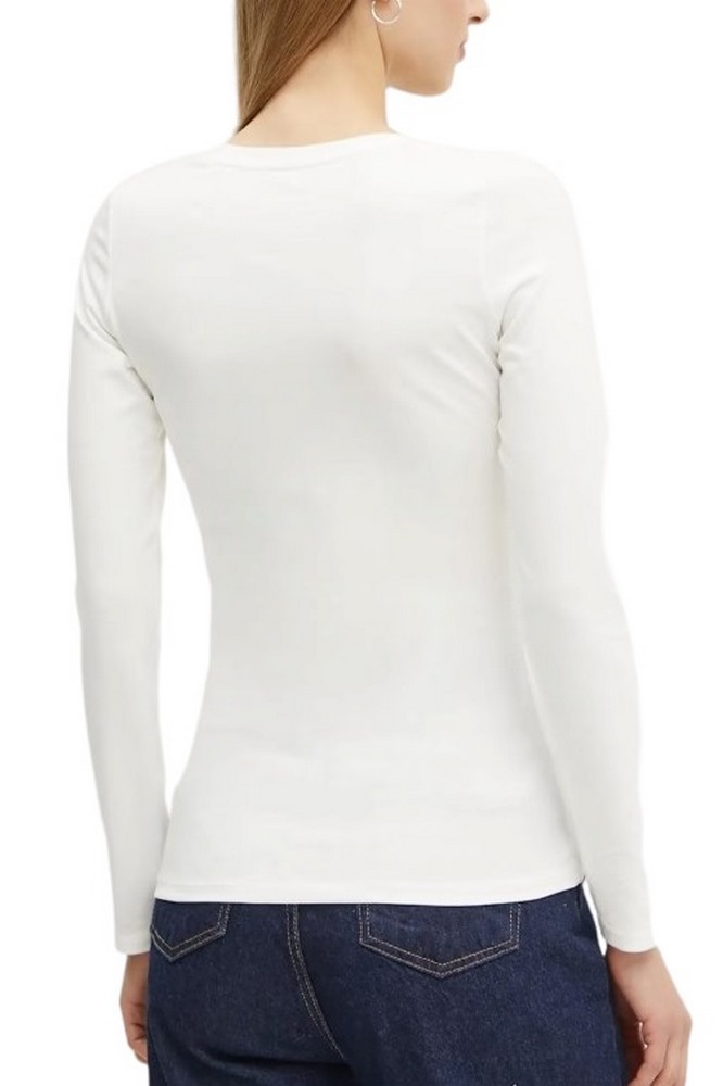 GUESS LS CN PYTHON LOGO TEE ΜΠΛΟΥΖΑ ΓΥΝΑΙΚΕΙΑ OFF WHITE
