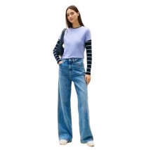 TOMMY JEANS SLIM ESS LOGO 1 TEE EXT T-SHIRT ΜΠΛΟΥΖΑ ΓΥΝΑΙΚΕΙΑ PURPLE