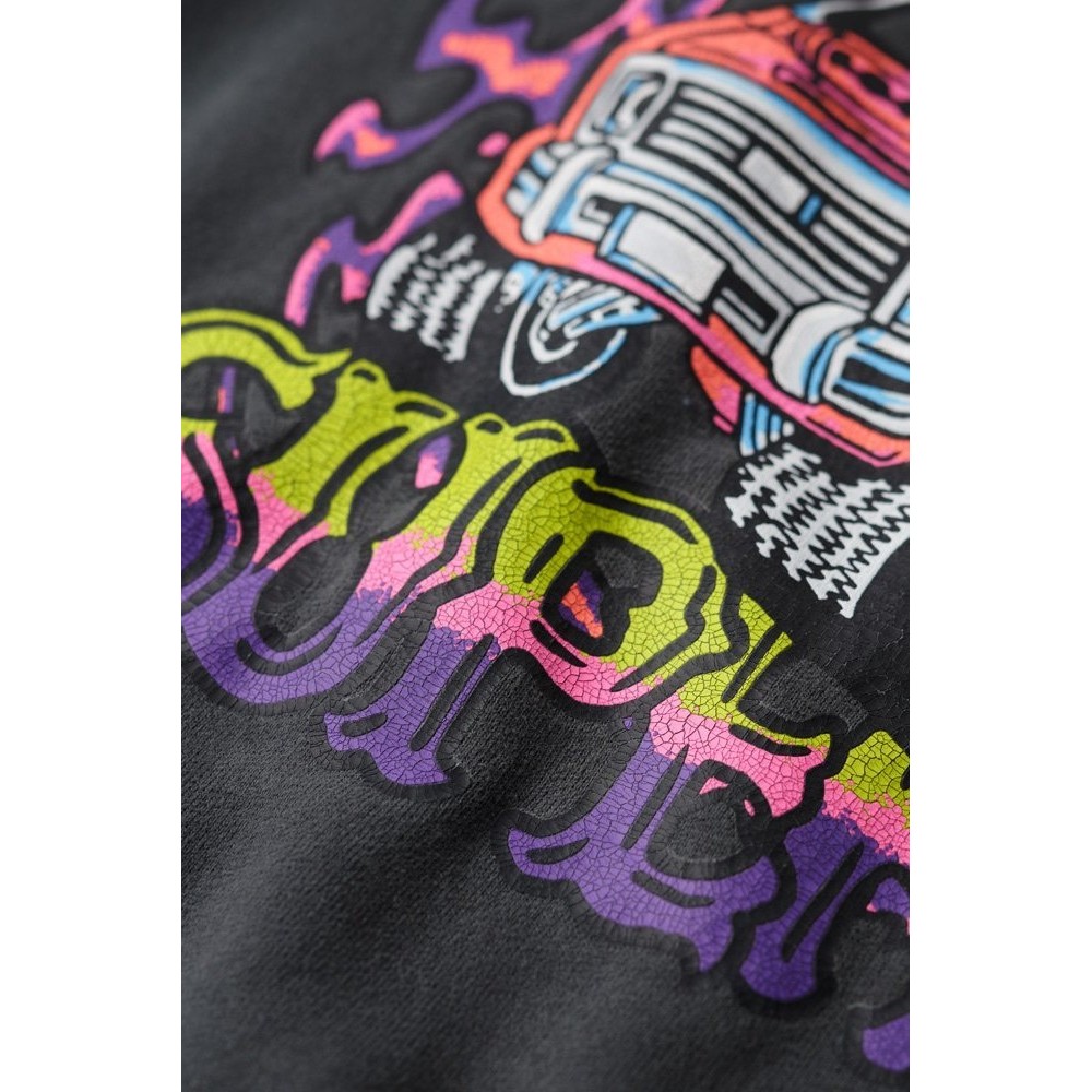 SUPERDRY  MOTOR RETRO GRAPHIC SWEATSHIRT ΜΠΛΟΥΖΑ ΦΟΥΤΕΡ ΑΝΔΡΙΚΗ GREY