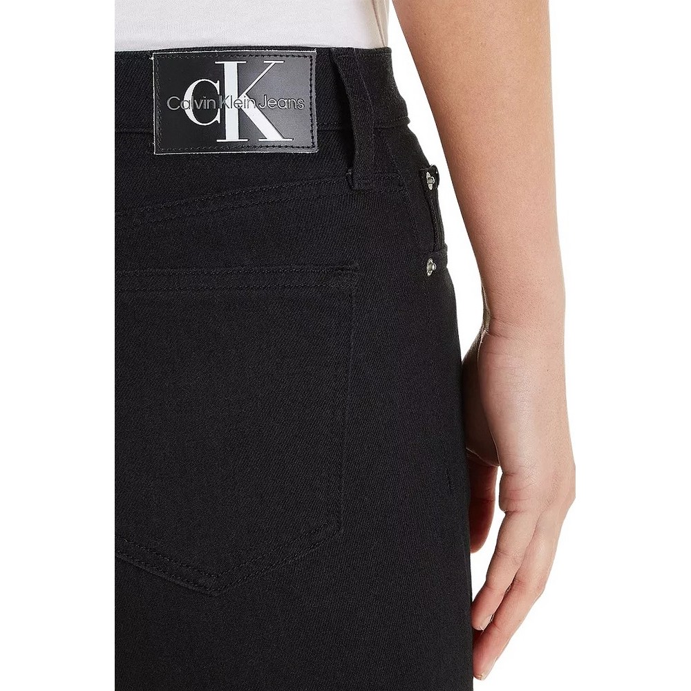 CALVIN KLEIN JEANS AUTHENTIC BOOTCUT ΠΑΝΤΕΛΟΝΙ ΓΥΝΑΙΚΕΙΟ BLACK DENIM