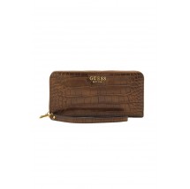 GUESS LAUREL SLG LARGE ZIP AROUND ΠΟΡΤΟΦΟΛΙ ΓΥΝΑΙΚΕΙΟ BRONZE