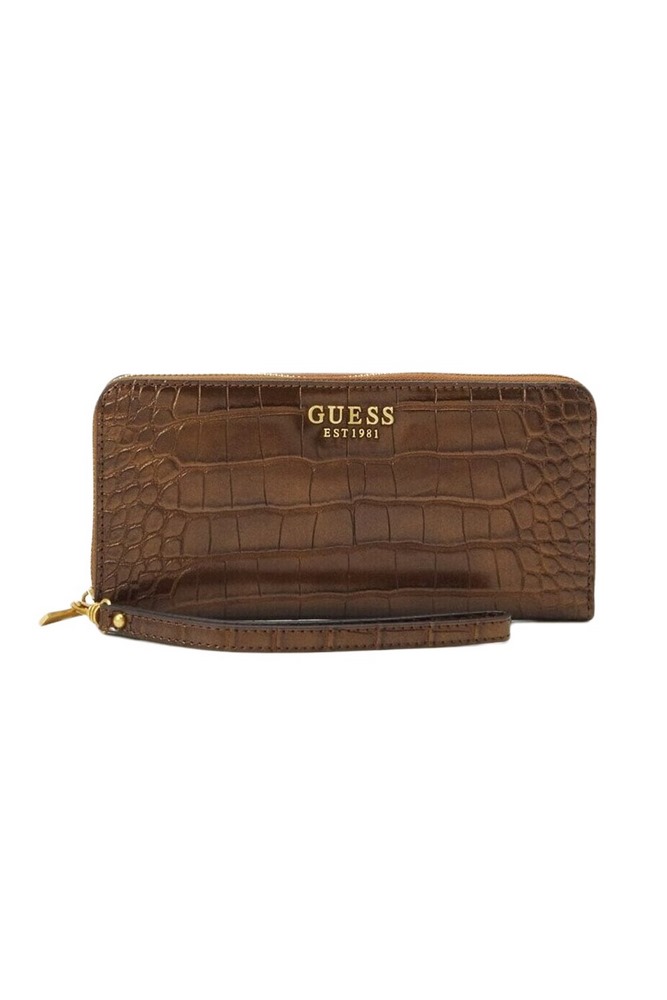 GUESS LAUREL SLG LARGE ZIP AROUND ΠΟΡΤΟΦΟΛΙ ΓΥΝΑΙΚΕΙΟ BRONZE