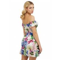 GUESS SS ALVA MINI DRESS ΦΟΡΕΜΑ ΓΥΝΑΙΚΕΙΟ FLORAL