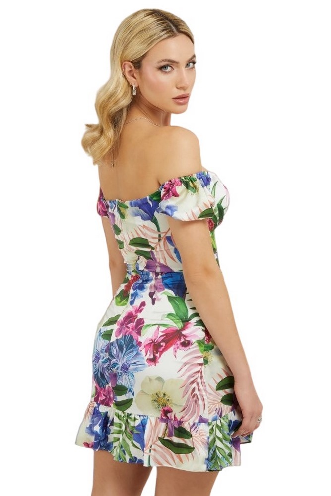 GUESS SS ALVA MINI DRESS ΦΟΡΕΜΑ ΓΥΝΑΙΚΕΙΟ FLORAL