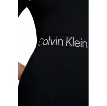CALVIN KLEIN JEANS TAPE MILANO SHORT SLEEVE DRESS ΦΟΡΕΜΑ ΓΥΝΑΙΚΕΙΟ BLACK
