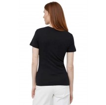 CALVIN KLEIN JEANS STRIPE LOGO SHORT SLEEVE T-SHIRT ΓΥΝΑΙΚΕΙΟ BLACK