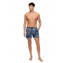 SUPERDRY  PRINTED 15" SWIM SHORT ΜΑΓΙΟ ΑΝΔΡΙΚΟ NAVY