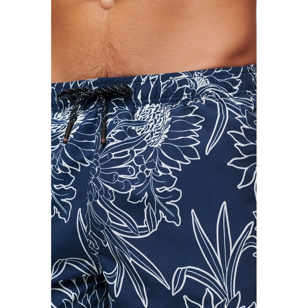 SUPERDRY  PRINTED 15" SWIM SHORT ΜΑΓΙΟ ΑΝΔΡΙΚΟ NAVY