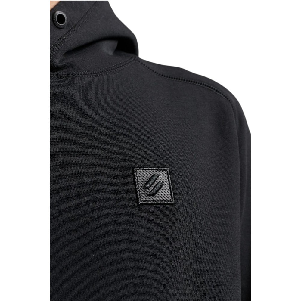 ΜΠΛΟΥΖΑ ΦΟΥΤΕΡ SDCD CODE TECH HOOD ΑΝΔΡΙΚΗ SUPERDRY BLACK
