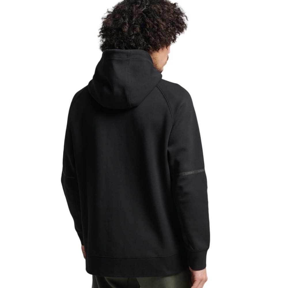 ΜΠΛΟΥΖΑ ΦΟΥΤΕΡ SDCD CODE TECH HOOD ΑΝΔΡΙΚΗ SUPERDRY BLACK