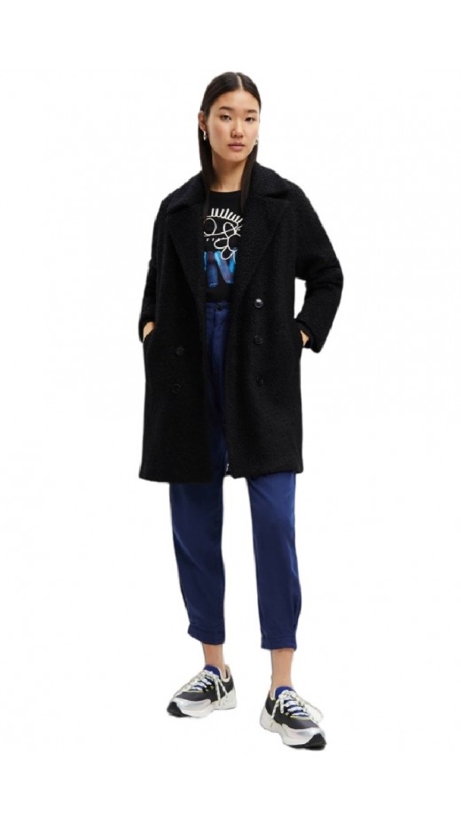 ΠΑΛΤΟ CHAQ_LONDON ΓΥΝΑΙΚΕΙΟ DESIGUAL BLACK