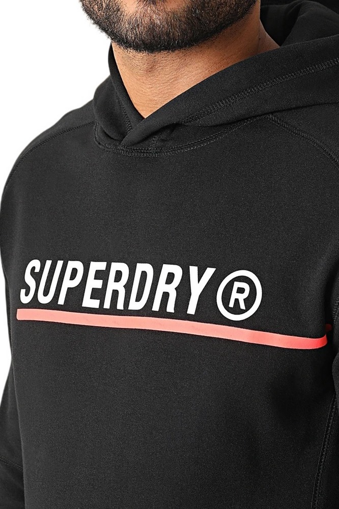 ΜΠΛΟΥΖΑ ΦΟΥΤΕΡ D1 CODE TECH GRAPHIC ΑΝΔΡΙΚΗ SUPERDRY BLACK