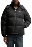 TOMMY JEANS ALASKA DOWN PUFFER EXT ΜΠΟΥΦΑΝ ΑΝΔΡΙΚΟ BLACK