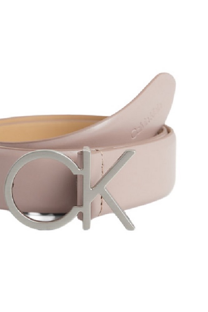 CALVIN KLEIN JEANS RE-LOCK CK LOGO BELT 30MM ΖΩΝΗ ΓΥΝΑΙΚΕΙΑ ROSE