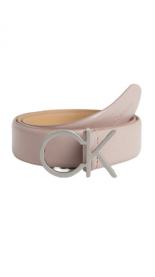 CALVIN KLEIN JEANS RE-LOCK CK LOGO BELT 30MM ΖΩΝΗ ΓΥΝΑΙΚΕΙΑ ROSE