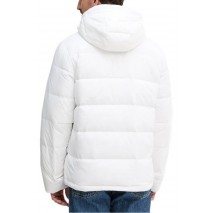 CALVIN KLEIN JEANS LS NYLN ZP OFF HD DW ΜΠΟΥΦΑΝ ΑΝΔΡΙΚΟ WHITE