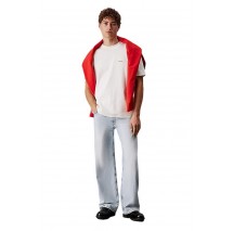 CALVIN KLEIN JEANS LABEL TEE T-SHIRT ΜΠΛΟΥΖΑ ΑΝΔΡΙΚΗ OFF WHITE