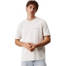 CALVIN KLEIN JEANS LABEL TEE T-SHIRT ΜΠΛΟΥΖΑ ΑΝΔΡΙΚΗ OFF WHITE
