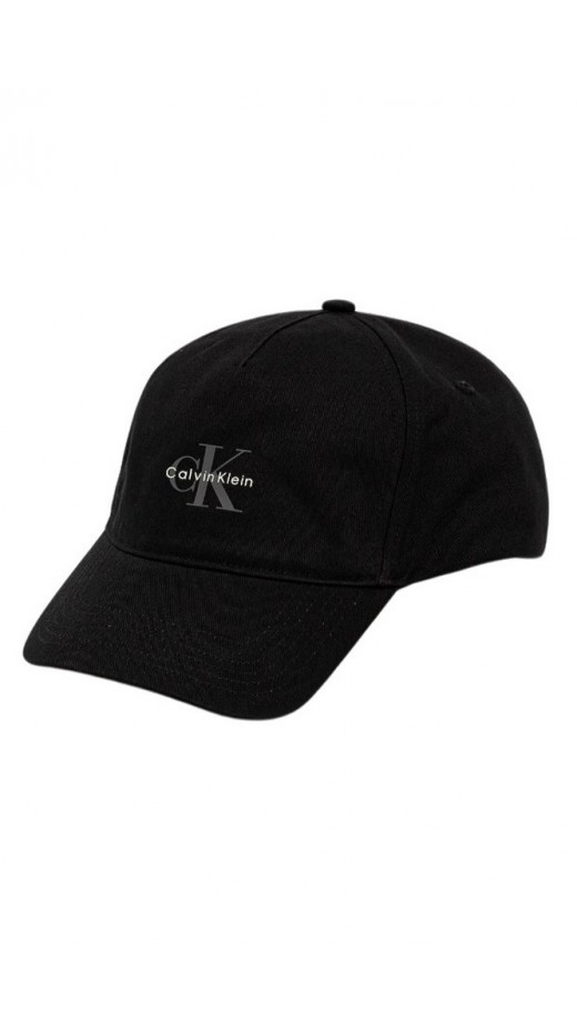 CALVIN KLEIN JEANS MONO LOGO 5 PANEL CAP ΚΑΠΕΛΟ ΑΝΔΡΙΚΟ BLACK