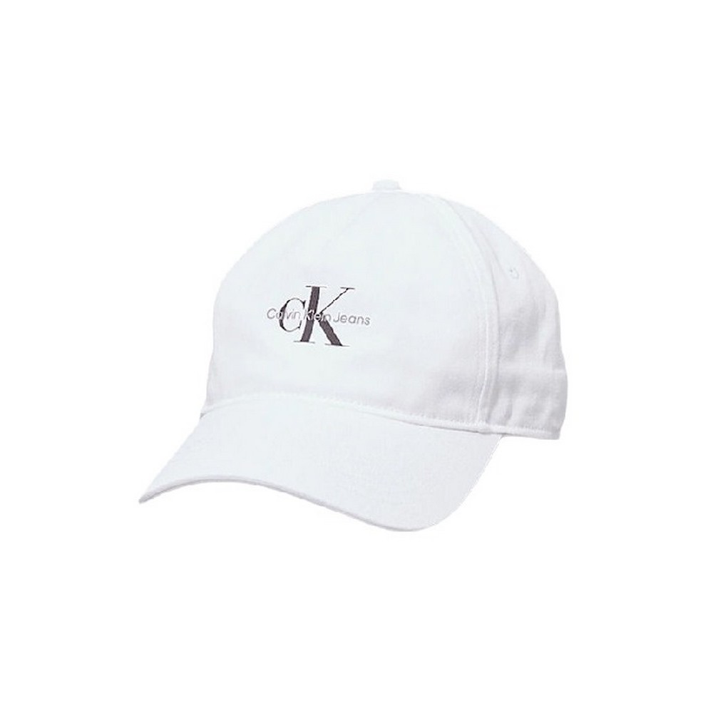 CALVIN KLEIN JEANS MONO LOGO 5 PANEL CAP ΚΑΠΕΛΟ ΑΝΔΡΙΚΟ BRIGHT WHITE
