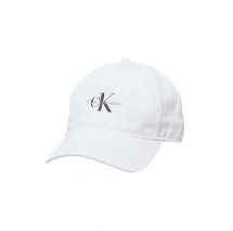 CALVIN KLEIN JEANS MONO LOGO 5 PANEL CAP ΚΑΠΕΛΟ ΑΝΔΡΙΚΟ BRIGHT WHITE