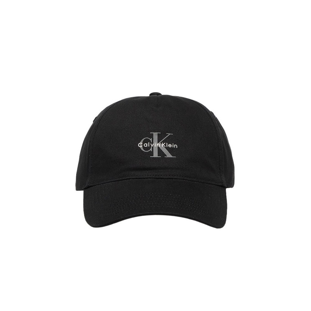 CALVIN KLEIN JEANS MONO LOGO 5 PANEL CAP ΚΑΠΕΛΟ ΑΝΔΡΙΚΟ BLACK