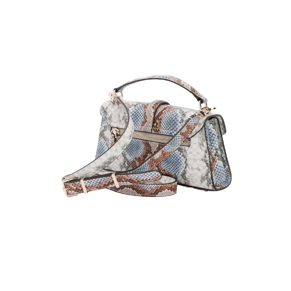 GUESS QUEENSLAND TOP HANDLE FLAP ΤΣΑΝΤΑ ΓΥΝΑΙΚΕΙΑ MULTI
