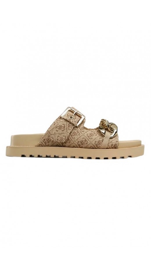 GUESS FATEMA2 ΠΑΝΤΟΦΛΑ ΓΥΝΑΙΚΕΙΑ BEIGE